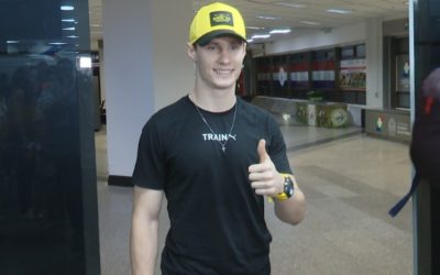 Joshua ya está en el país: “El sueño de llegar a Fórmula 1 sigue firme”