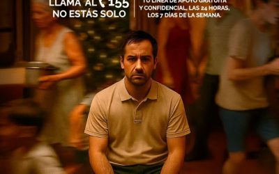 “No estás solo”: 155, la línea de apoyo emocional, gratuita y confidencial