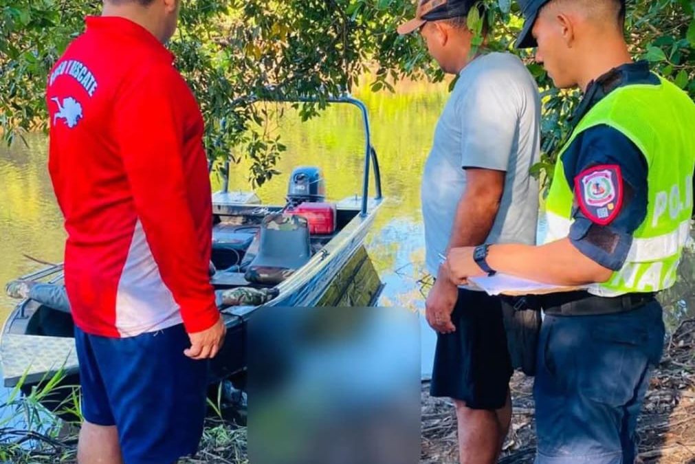 Localizan un cuerpo sin vida flotando en aguas del río Yhaguy