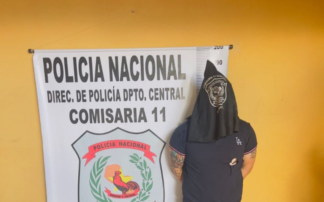 Hombre fue aprehendido por violencia familiar en Fernando de la Mora