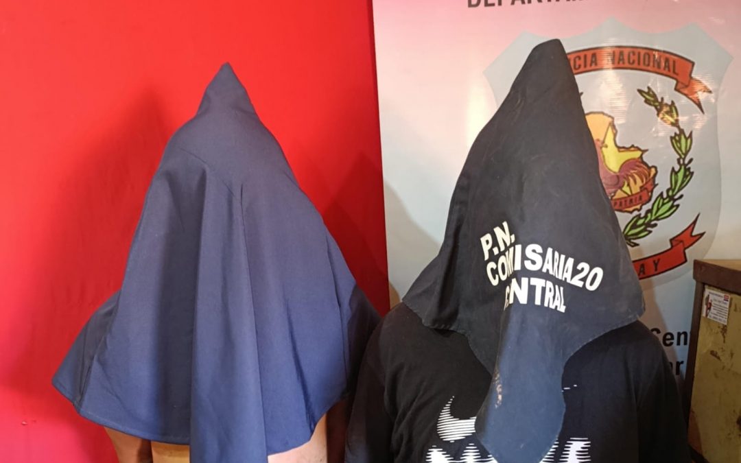 Dos detenidos por asalto a conductor de plataforma en Ypané