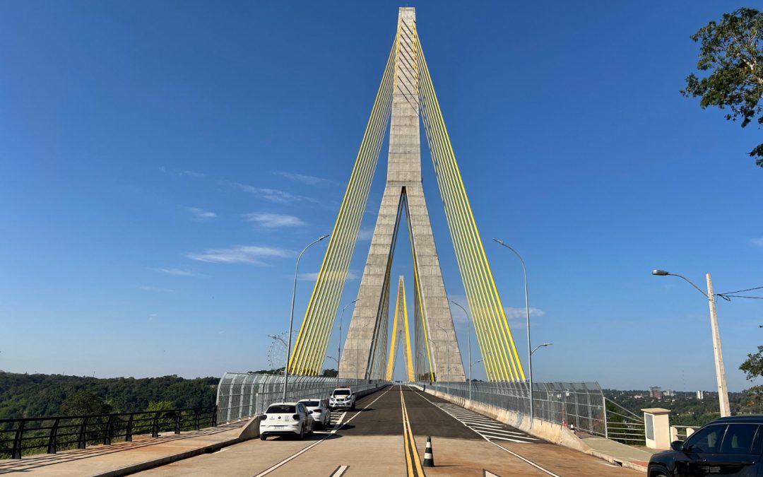 Buses de turismo pasarán por el Puente de la Integración desde el 29 de enero
