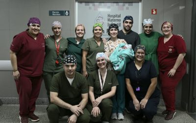 El primer bebé del 2026 nació en el Hospital San Pablo