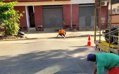 Municipalidad de Asunción retira lomadas innecesarias de la capital