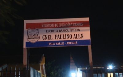 Roban escuela en Areguá: se llevaron computadoras, televisores y radios