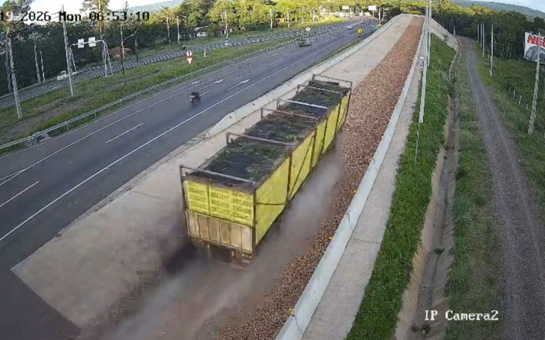 Rampa de frenado evita accidente: camión quedó sin frenos en Pedrozo