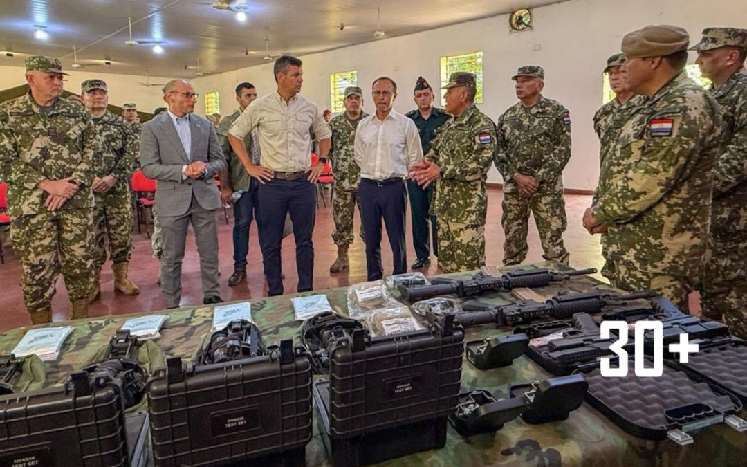 Paraguay y Estados Unidos concretan alianza para fortalecimiento de las Fuerzas Armadas