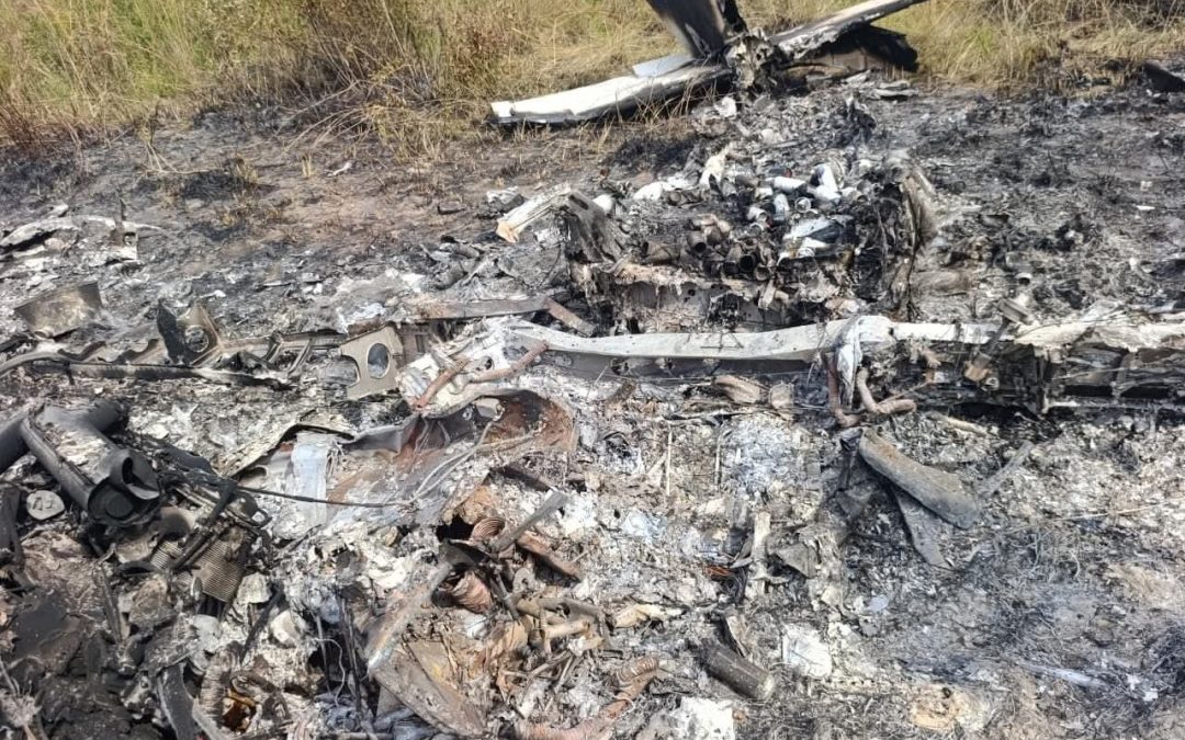 Hallan avioneta boliviana incinerada en una estancia de Concepción