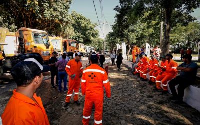 Ante alta demanda de visitantes, MADES fortalece sistema de recolección de residuos en San Bernardino