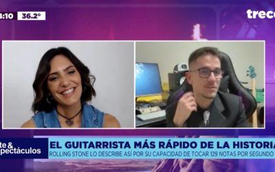 ¡El guitarrista Davide Lo Surdo habló en exclusiva con Lucía Sapena!
