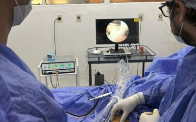Realizan primera cirugía por artroscopia en el Hospital Regional de Caacupé