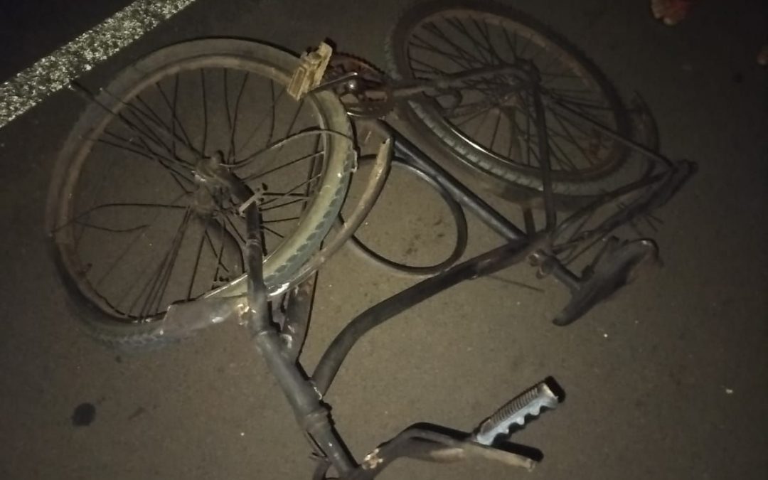 Nueva Germania: hombre de 75 años que iba en bici murió atropellado