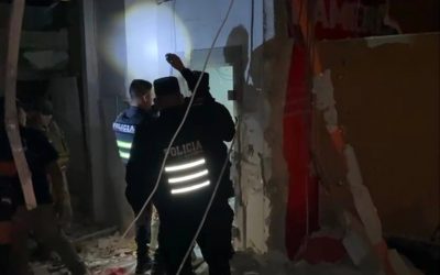 Grupo criminal explosiona bóveda de banco en Naranjal