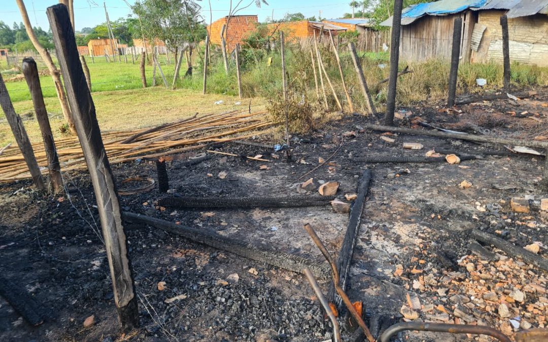 Hombre incendió la casa de su hermana por negarle dinero para su droga