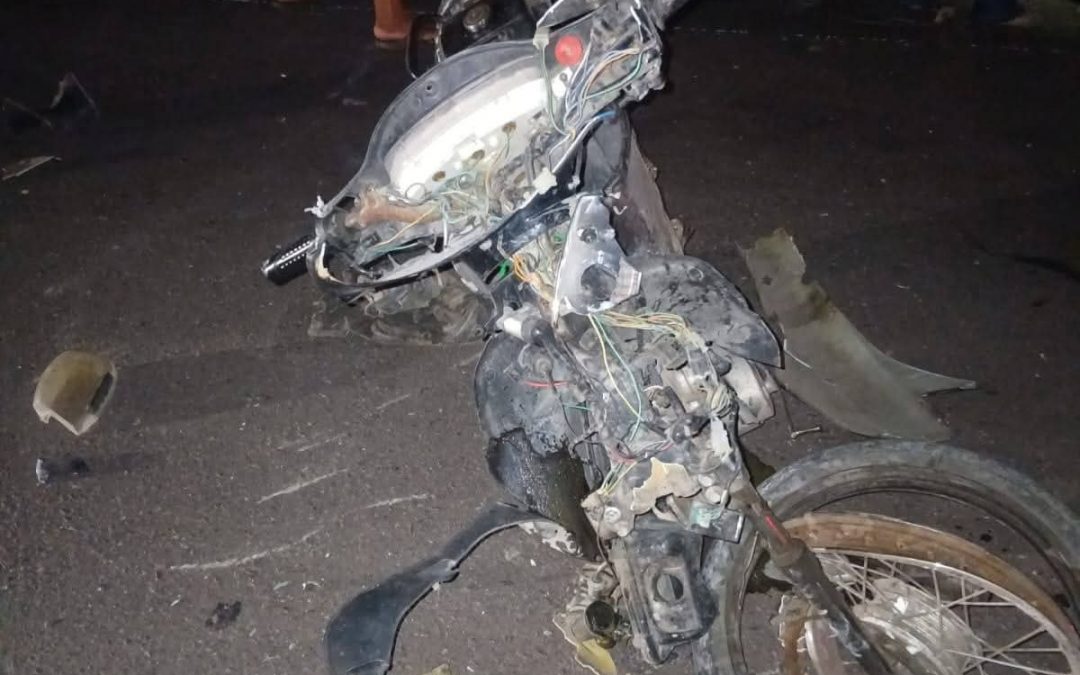 Dos personas perdieron la vida durante un accidente de tránsito en Vallemí