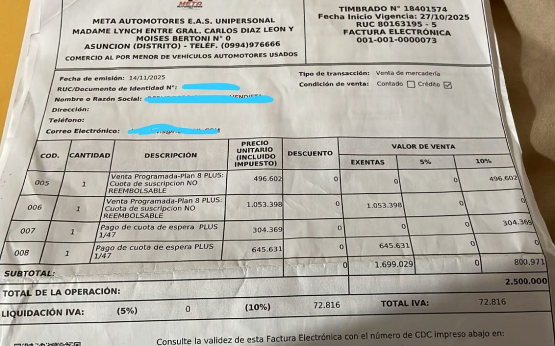 Denuncian a playa de autos: al menos 50 personas estarían afectadas