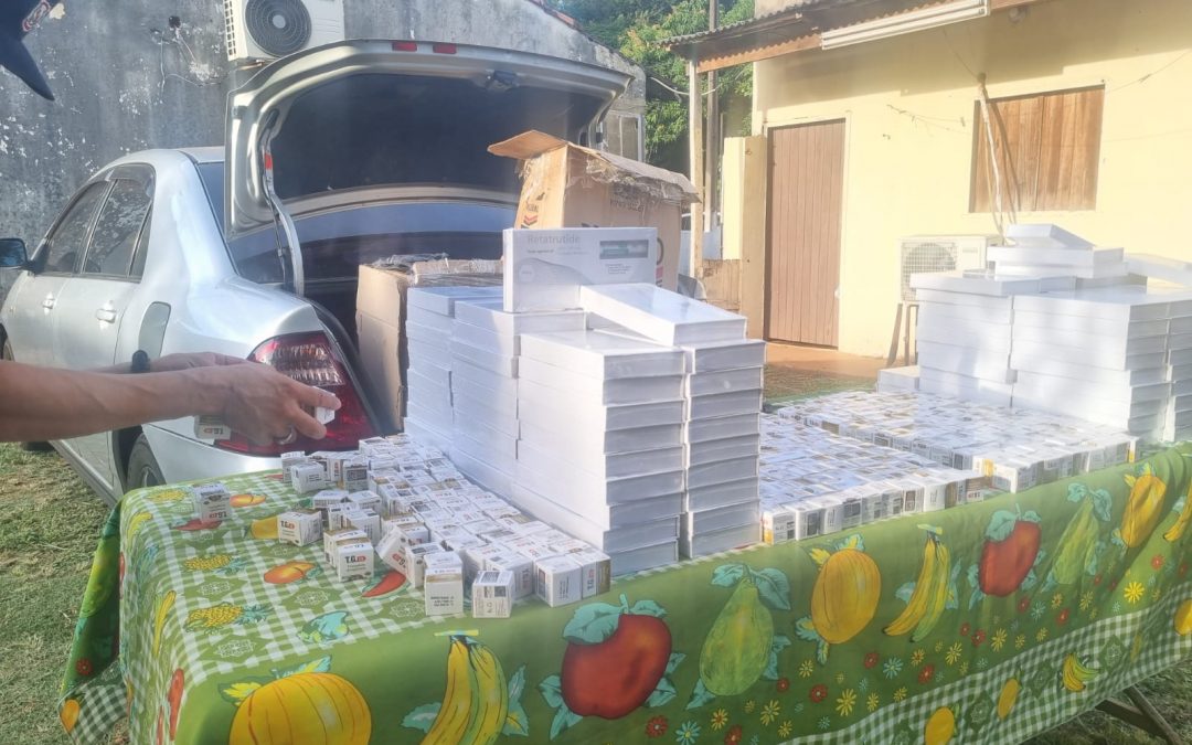 Decomisan importante cargamento de medicamentos para adelgazar en CDE