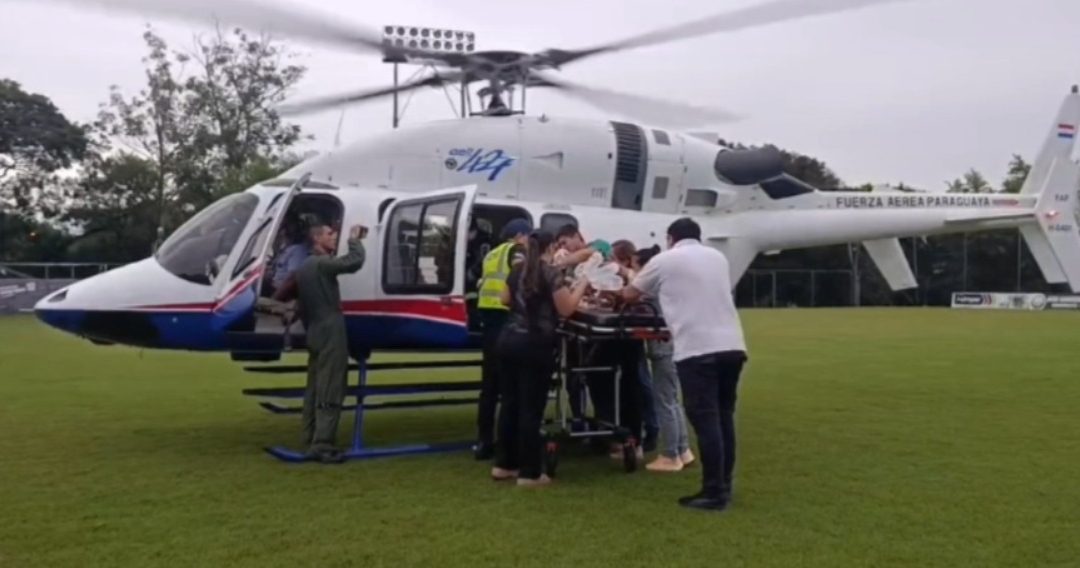 Niña que cayó a una piscina en San Estanislao fue trasladada a Asunción