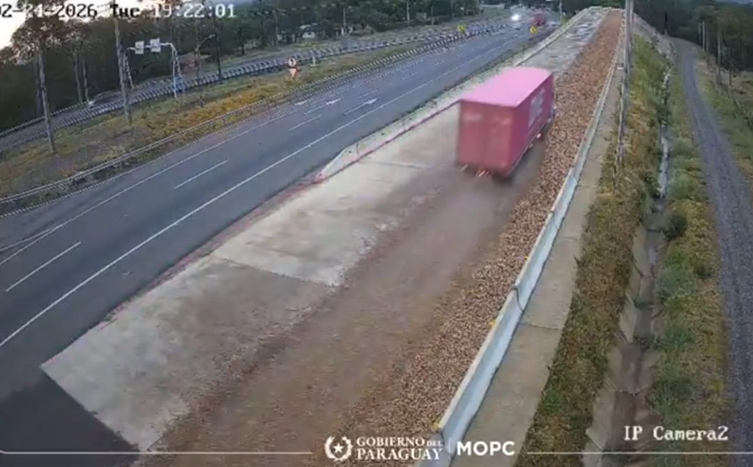 Rampa de frenado de Pedrozo evita accidente de tránsito