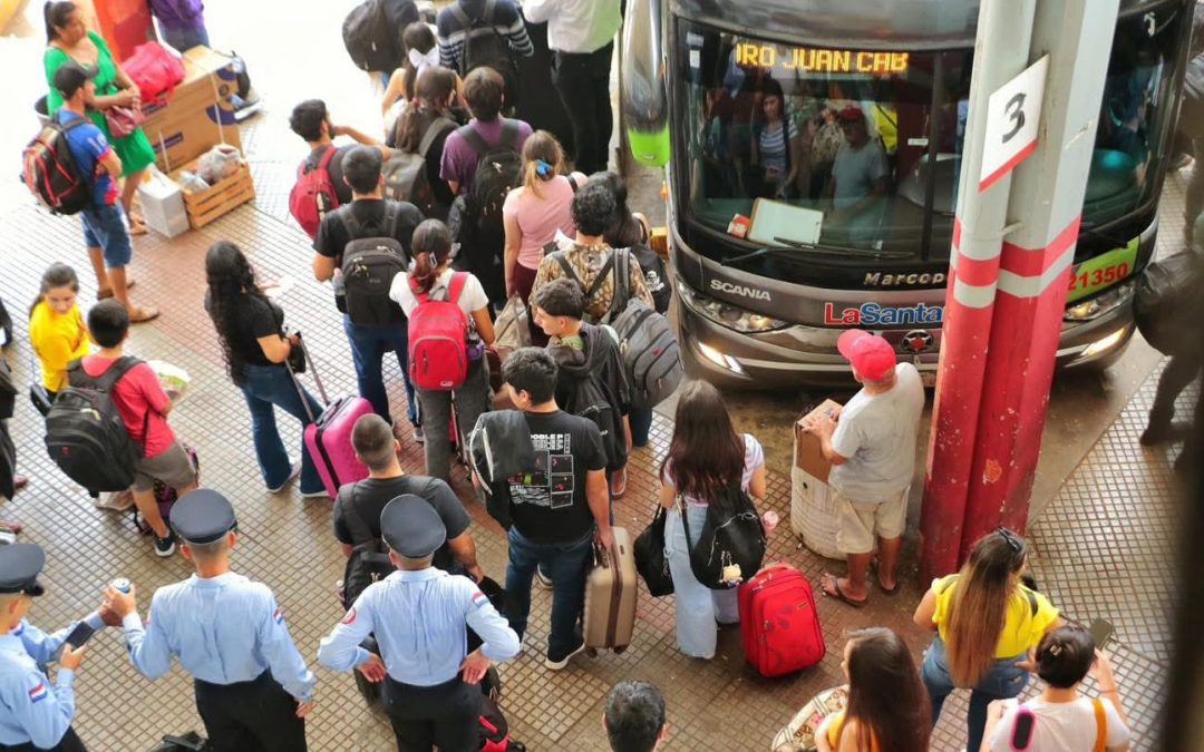 Dinatran anunció liberación de buses por Semana Santa desde el miércoles