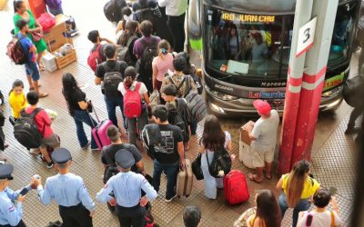 Dinatran anunció liberación de buses por Semana Santa desde el miércoles