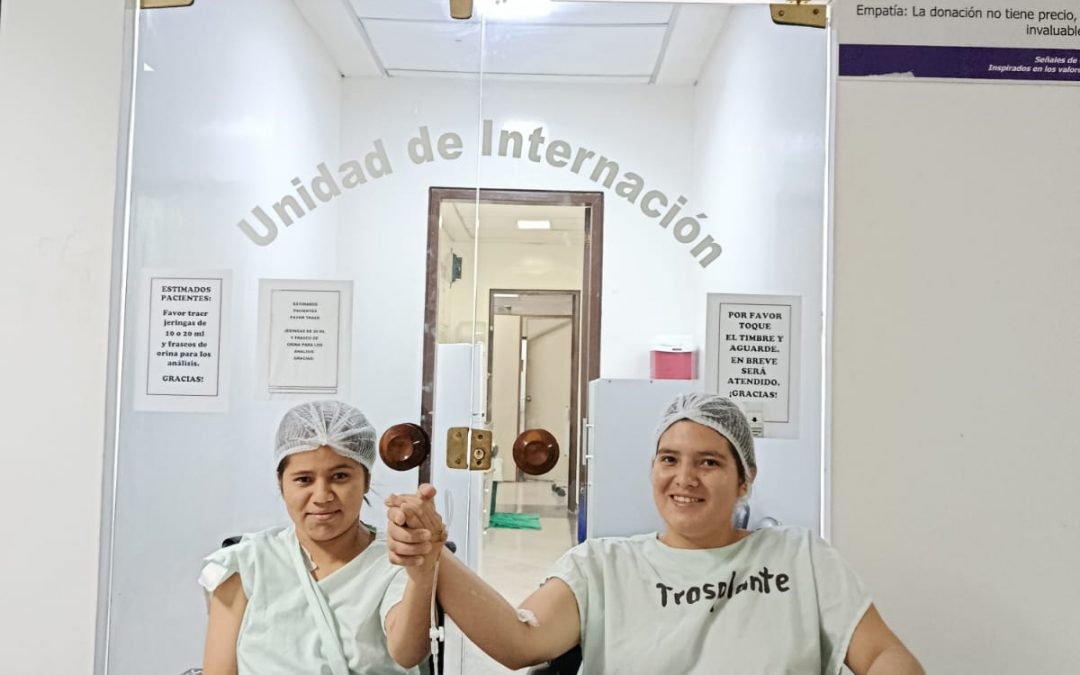Gesto de amor y esperanza: una joven cambia la vida de su prima al donarle un riñón