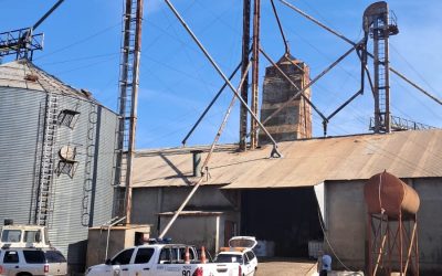 Trabajador falleció tras caer al foso de un elevador de granos en Yguazú