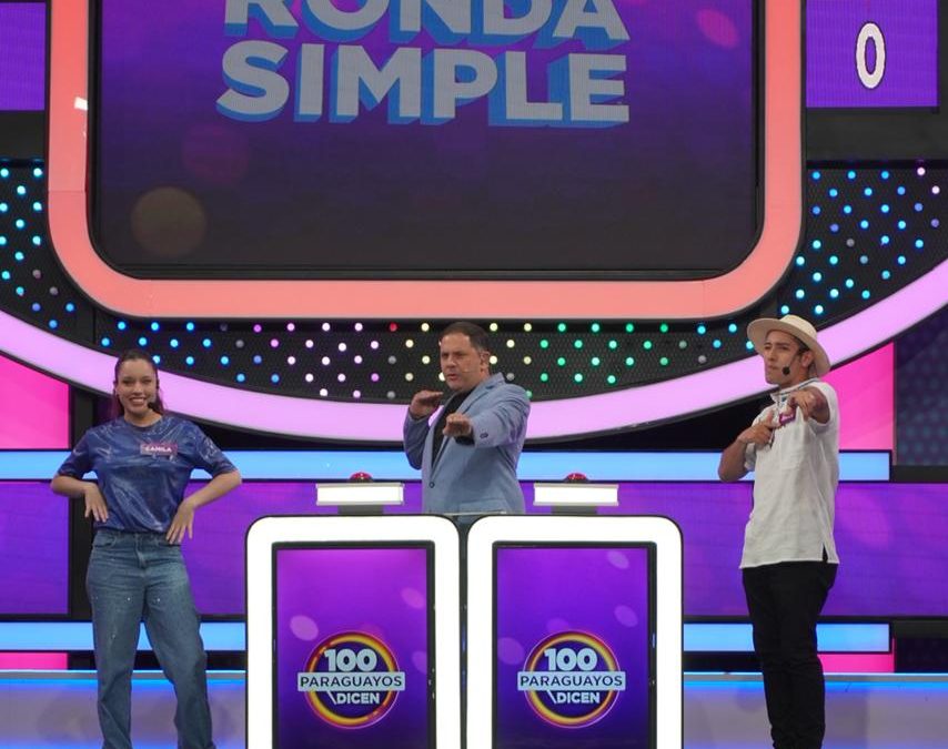 ¡Jóvenes juegan y se divierten en100 Paraguayos Dicen!