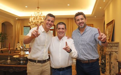 Horacio Cartes mantuvo reunión con Peña y Alliana
