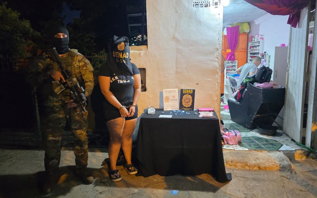 Senad interviene peluquería utilizada para vender drogas