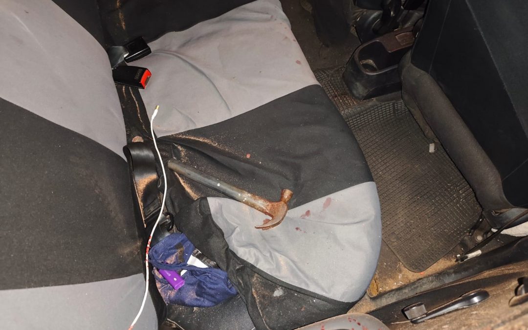 Conductor de plataforma fue atacado con un martillo en Ñemby