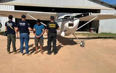 Filadelfia: incautan aeronave sin matrícula y detienen a un boliviano