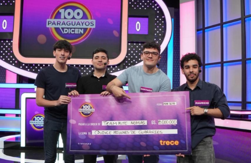 100 Paraguayos Dicen: ¡Quinta temporada entregó sus primeros G. 15 millones!
