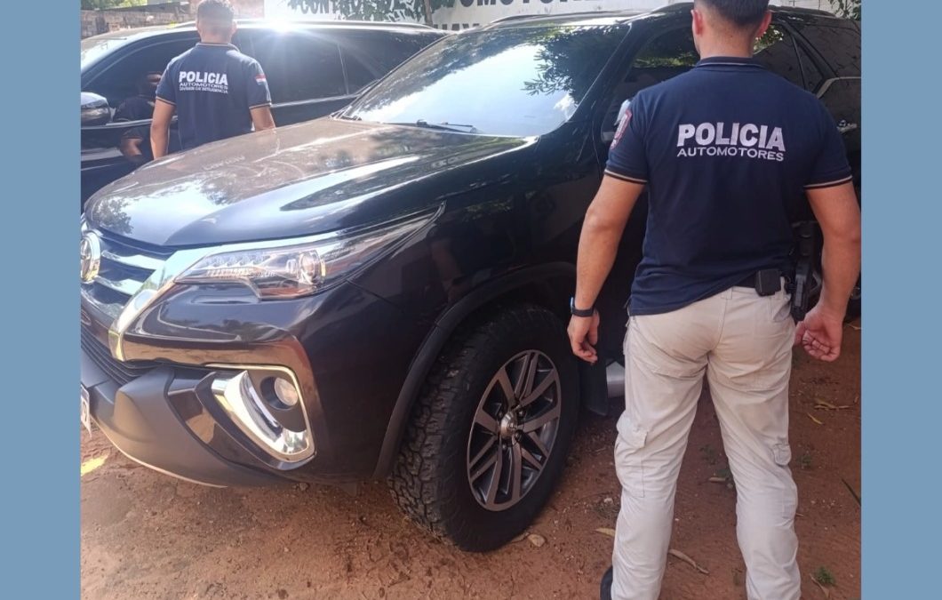 Incautan vehículos de alta gama que eran ofertados con documentos falsos