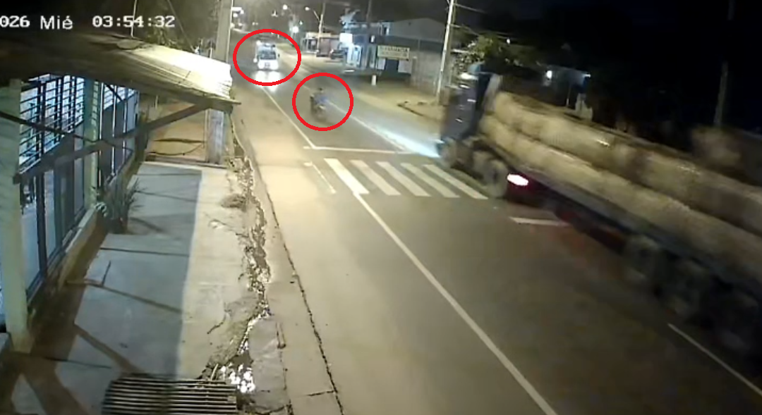 San Lorenzo: Choque frontal entre moto y camión repartidor deja un fallecido