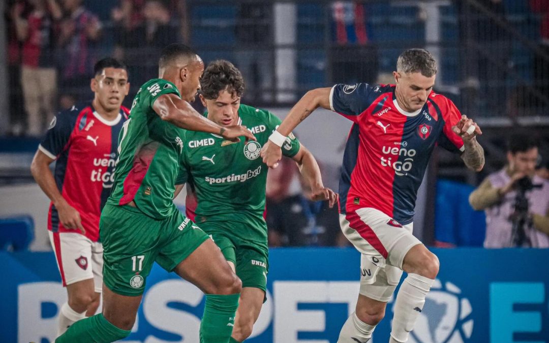 Cerro Porteño rescata un valioso empate frente a Palmeiras en La Olla
