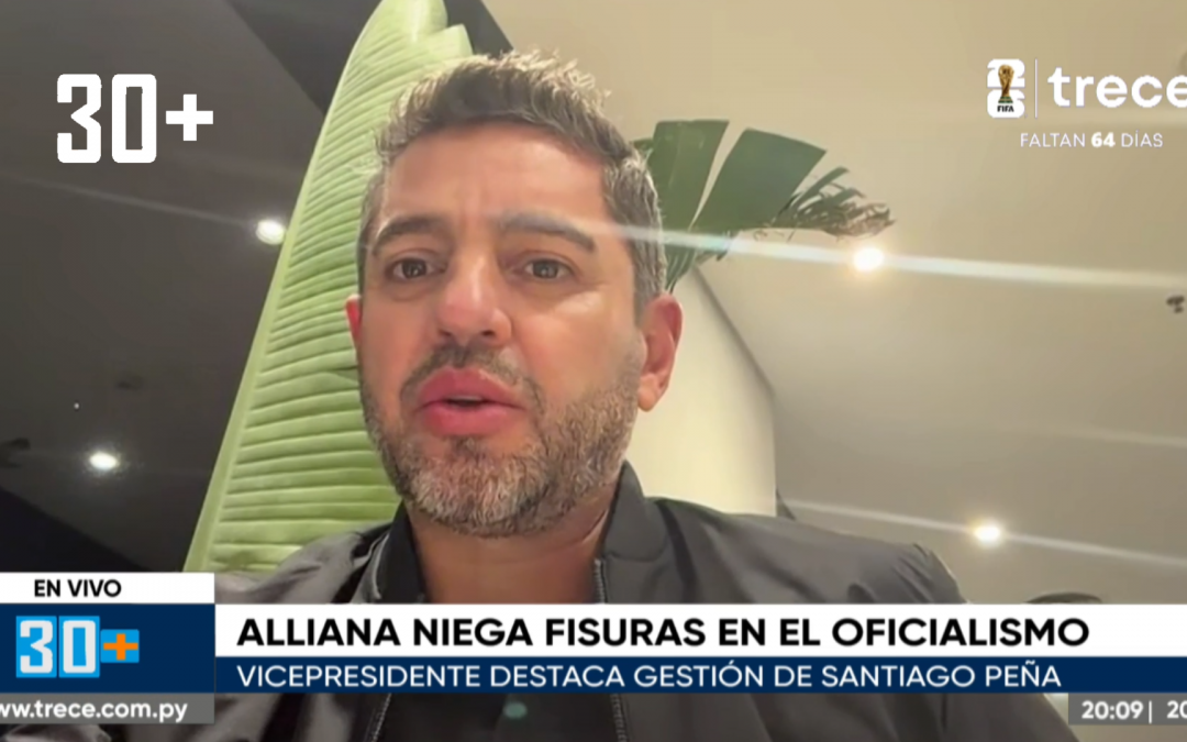 Pedro Alliana niega fisura en el oficialismo: “No hay ningún tipo de quiebre”