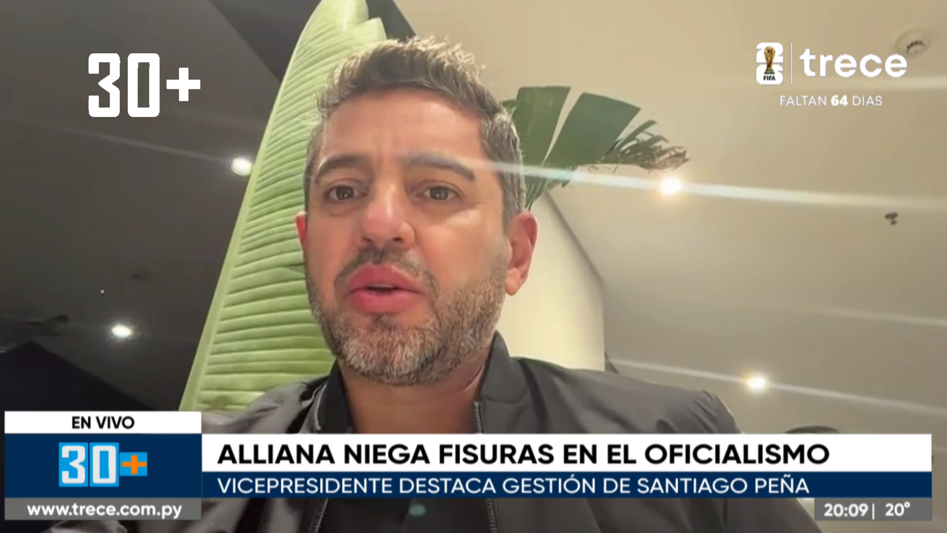 Pedro Alliana niega fisura en el oficialismo: “No hay ningún tipo de quiebre”