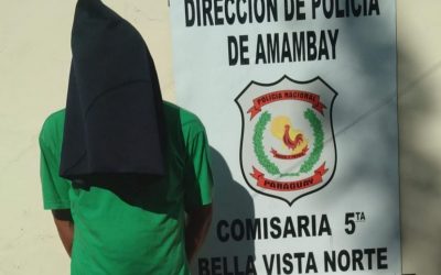 Bella Vista Norte: joven fue grabado intentando prender fuego a su madre