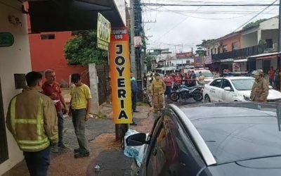 Intento de asalto a joyería de Ñemby deja un delincuente abatido