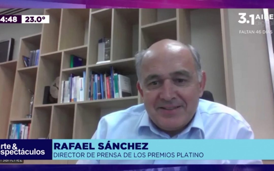 Se vienen los Premios Platino: ¡Lu Sapena entrevistó al director de prensa!