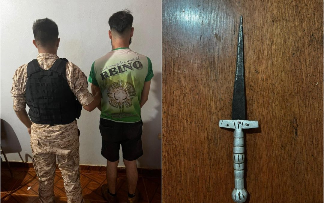 Hombre fue herido por su propio hijo al intervenir en violenta discusión