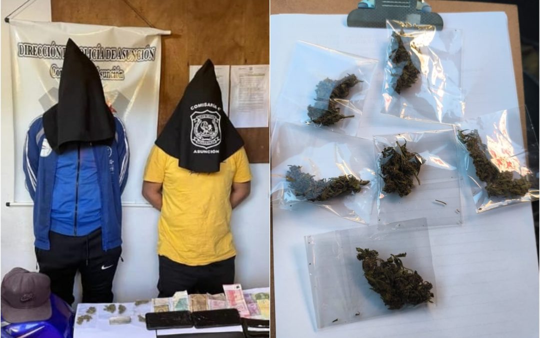 Fingían ser repartidores de comida para distribuir droga en Asunción