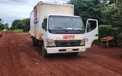 Investigan supuesto asalto a camión de encomiendas en Ciudad del Este