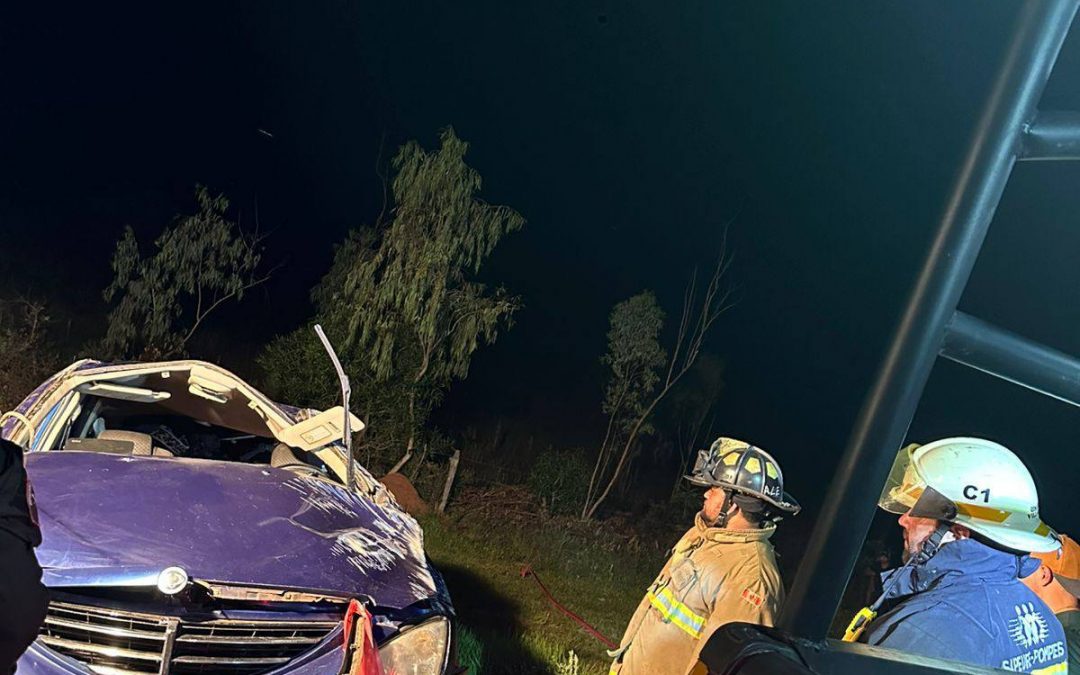 Vuelco de vehículo deja dos hermanos fallecidos en Villarrica