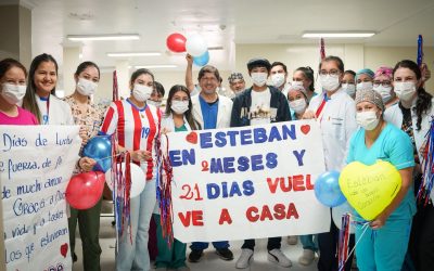 Dan de alta a adolescente trasplantado del corazón