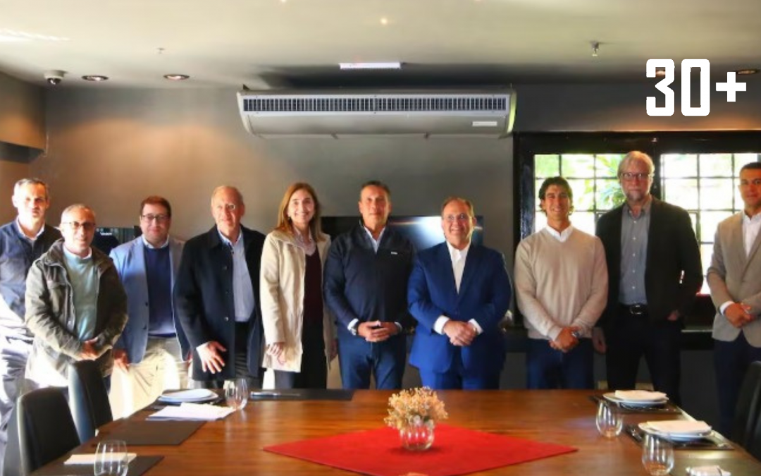 Camilo Pérez mantuvo un importante encuentro con el gremio inmobiliario