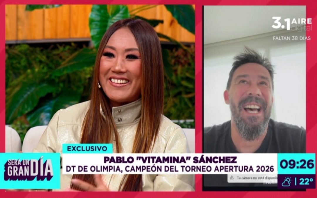 Vitamina Sánchez en exclusiva con SUGD: “¿Por qué no soñar con la Sudamericana?”