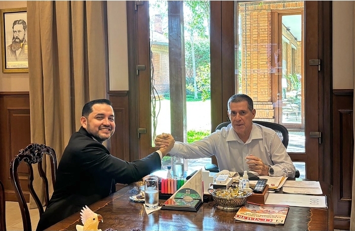 Intendente de Asunción mantuvo una reunión con Horacio Cartes