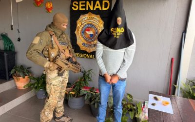 Detienen a financista brasileño e incautan droga valuada en miles de dólares